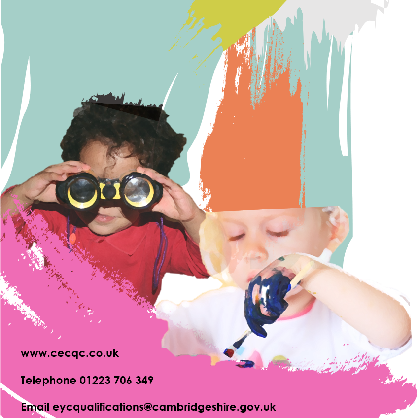 A group of children painting