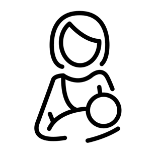 breast-feeding icon