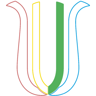 STEM Pathway green tul-arp logo with colorful lines