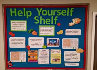 Sustainability display board