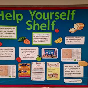 Sustainability display board