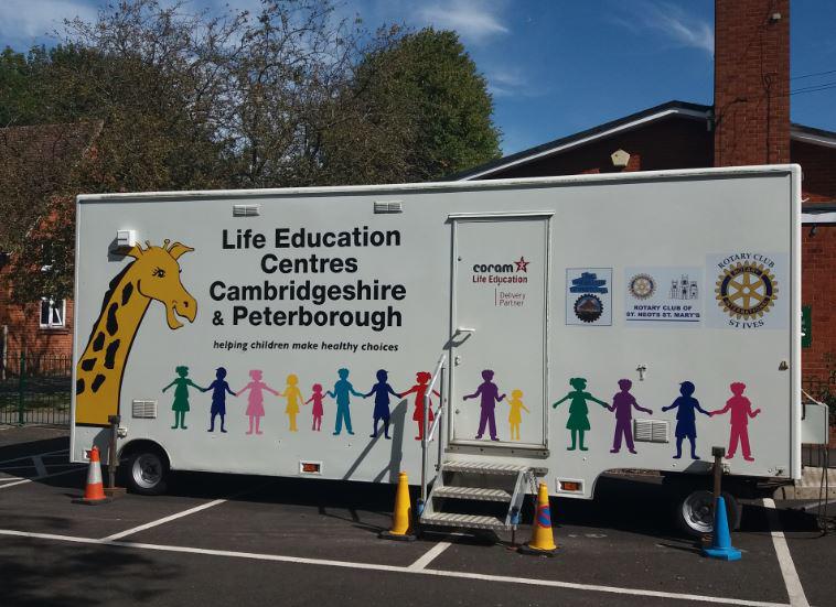 Life Education Classroom Cambridgeshire and Peterborough 