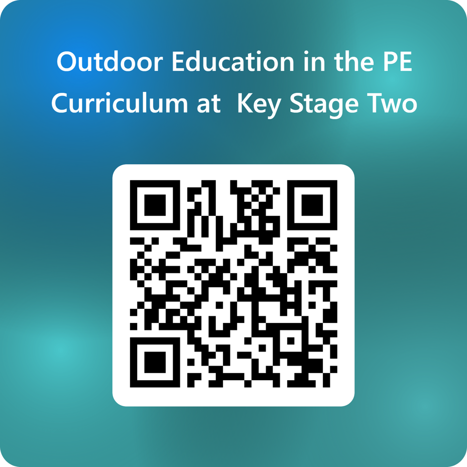 QRCode for Outdoor Education in the PE Curriculum at  Key Stage Two