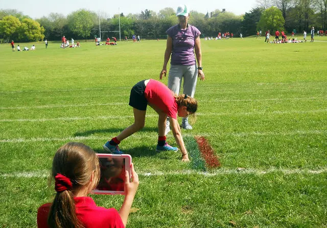 ipad in PE