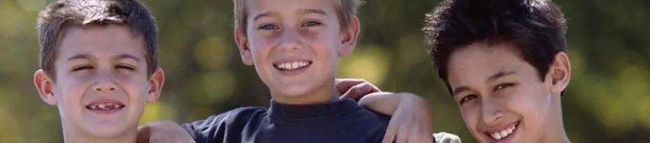 3 smiling children